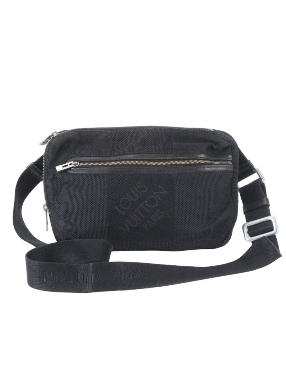 Louis Vuitton Damier Jean Arche Leather 2-Way Belt Bag Crossbody Waist Pouch